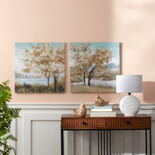 Load image into Gallery viewer, Framed Tree Canvas Art (Set of 2)

