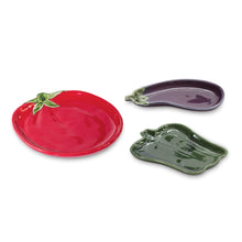Load image into Gallery viewer, Ceramic Vegetable Plate (Set of 3)
