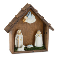 Load image into Gallery viewer, Holiday Nativity Scene Display 10"L
