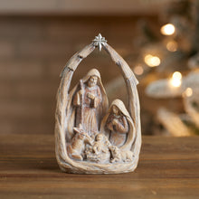Load image into Gallery viewer, Holiday Nativity Scene Display 8"H
