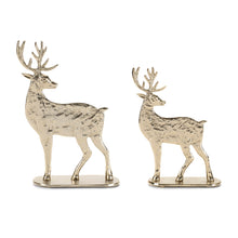Load image into Gallery viewer, Metal Deer Decor (Set of 2)
