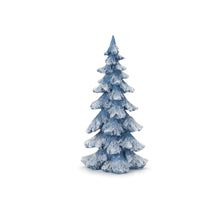 Load image into Gallery viewer, Flocked Pine Tree (Set of 4)
