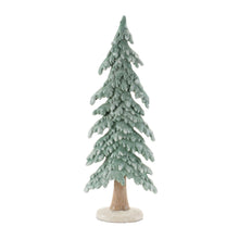 Load image into Gallery viewer, Glittered Winter Pine Tree (Set of 2)
