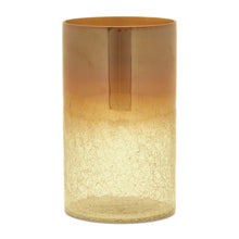 Load image into Gallery viewer, Gold Ombre Crackle Glass Vase (Set of 2)
