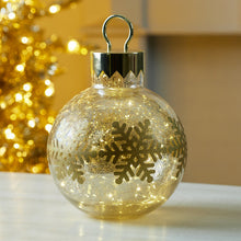 Load image into Gallery viewer, LED Mercury Glass Ornament 13"H
