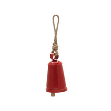 Load image into Gallery viewer, Rustic Metal Bell Ornament (Set of 4)
