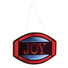 Load image into Gallery viewer, "Joy" Holiday Ekkolight Sign 15.74"L
