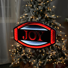 Load image into Gallery viewer, "Joy" Holiday Ekkolight Sign 15.74"L
