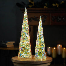 Load image into Gallery viewer, Iridescent LED Tree (Set of 2)
