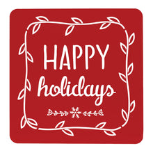 Load image into Gallery viewer, Cut Metal Holiday Sentiment Sign (Set of 2)
