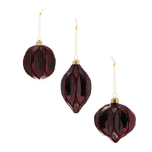 Load image into Gallery viewer, Velvet Glass Ornament (Set of 6)
