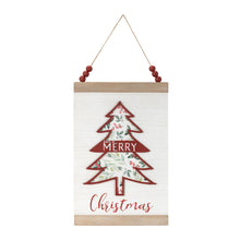 Load image into Gallery viewer, Wood Beaded Merry Christmas Banner (Set of 2)
