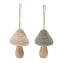 Load image into Gallery viewer, Felt Fabric Mushroom Ornament (Set of 12)
