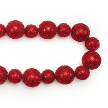 Load image into Gallery viewer, Beaded Ball Ornament String Garland (Set of 2)
