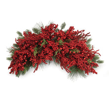Load image into Gallery viewer, Mixed Pine and Berry Cresti 31"L
