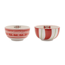 Load image into Gallery viewer, Ceramic Santa Candy Bowl (Set of 4)
