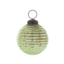 Load image into Gallery viewer, Ribbed Mercury Glass Ball Ornament (Set of 6)
