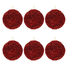 Load image into Gallery viewer, Sequin Ball Ornament (Set of 6)
