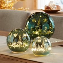 Load image into Gallery viewer, LED Pine Tree Globe (Set of 3)
