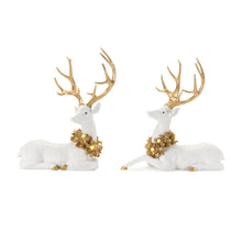 Load image into Gallery viewer, LED Holiday Deer Figurine (Set of 2)

