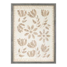Load image into Gallery viewer, Framed Floral Wall Art Under Glass  (Set of 2)
