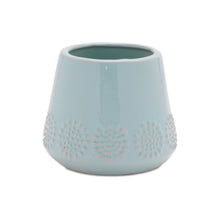Load image into Gallery viewer, Ceramic Starburst Pattern Planter (Set of 2)
