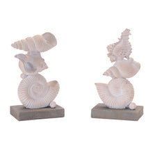 Load image into Gallery viewer, Shell Stack Figurines (Set of 2)
