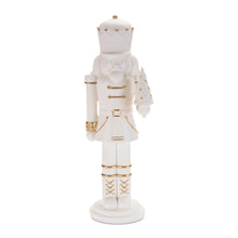 Load image into Gallery viewer, Modern Nutcracker with Gold Accents 14.5"H
