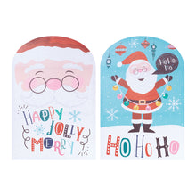 Load image into Gallery viewer, Whimsical Santa Christmas Wall Sign (Set of 2)
