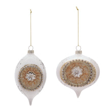 Load image into Gallery viewer, Glass Reflector Ornament Set of 6
