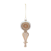 Load image into Gallery viewer, Glass Finial Reflector Ornament Set of 12
