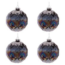 Load image into Gallery viewer, Glass Ball Ornament Set of 4 Ð 5"

