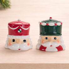 Load image into Gallery viewer, Ceramic Nutcracker Canister (Set of 2)
