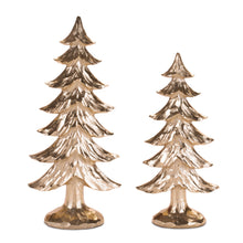 Load image into Gallery viewer, Metallic Pine Tree (Set of 2)
