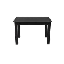 Load image into Gallery viewer, HERCULES 46&quot; x 30&quot; Rectangular Black Wash Solid Pine Farm Dining Table
