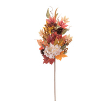 Load image into Gallery viewer, Harvest Mixed Hydrangea Spray (Set of 2)
