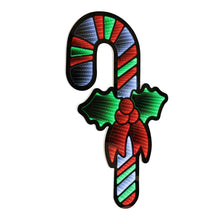 Load image into Gallery viewer, Hanging Candy Cane with Holly Ekkolight 35"H
