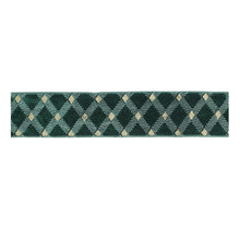 Load image into Gallery viewer, Diamond Lattice Wired Nylon/Polyester Ribbon 2.5" x 10 Yds.
