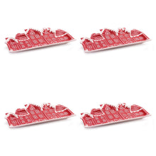 Load image into Gallery viewer, Ceramic Snowy Village Plate (Set of 4)
