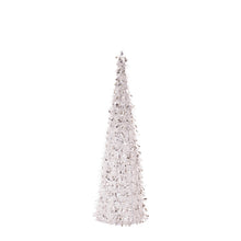 Load image into Gallery viewer, Tinsel Cone Tree (Set of 3)
