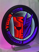 Load image into Gallery viewer, Transformers Chose Your Side Ekkolight 24"H
