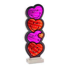 Load image into Gallery viewer, SmileyWorld¨ Heart Stack Ekkolight 12"H
