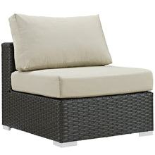 Load image into Gallery viewer, Sojourn 5 Piece Outdoor Patio Sunbrella¨ Sectional Set by Modway
