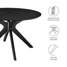 Load image into Gallery viewer, Crossroads 47&quot; Round Wood Dining Table by Modway
