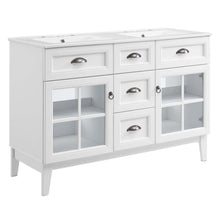 Load image into Gallery viewer, Isle 48&quot; Double Bathroom Vanity Cabinet by Modway
