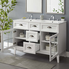 Load image into Gallery viewer, Isle 48&quot; Double Bathroom Vanity Cabinet by Modway
