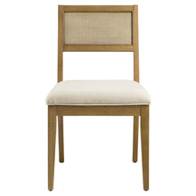 Load image into Gallery viewer, Nimba Faux Rattan Fabric Dining Chairs Set of 2 by Modway
