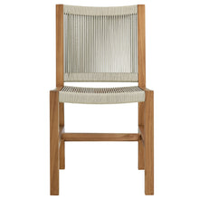 Load image into Gallery viewer, Vienna 5-Piece Outdoor Patio Teak and Rope Dining Set with Armless Chairs by Modway
