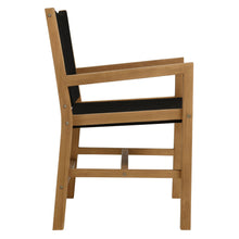 Load image into Gallery viewer, Vienna 3-Piece Outdoor Patio Teak and Rope Dining Set with Armchairs by Modway
