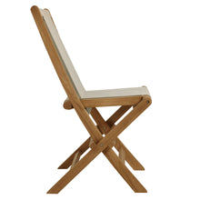 Load image into Gallery viewer, Vienna 5-Piece Outdoor Patio Teak Wood Dining Set with Rope Folding Chairs by Modway
